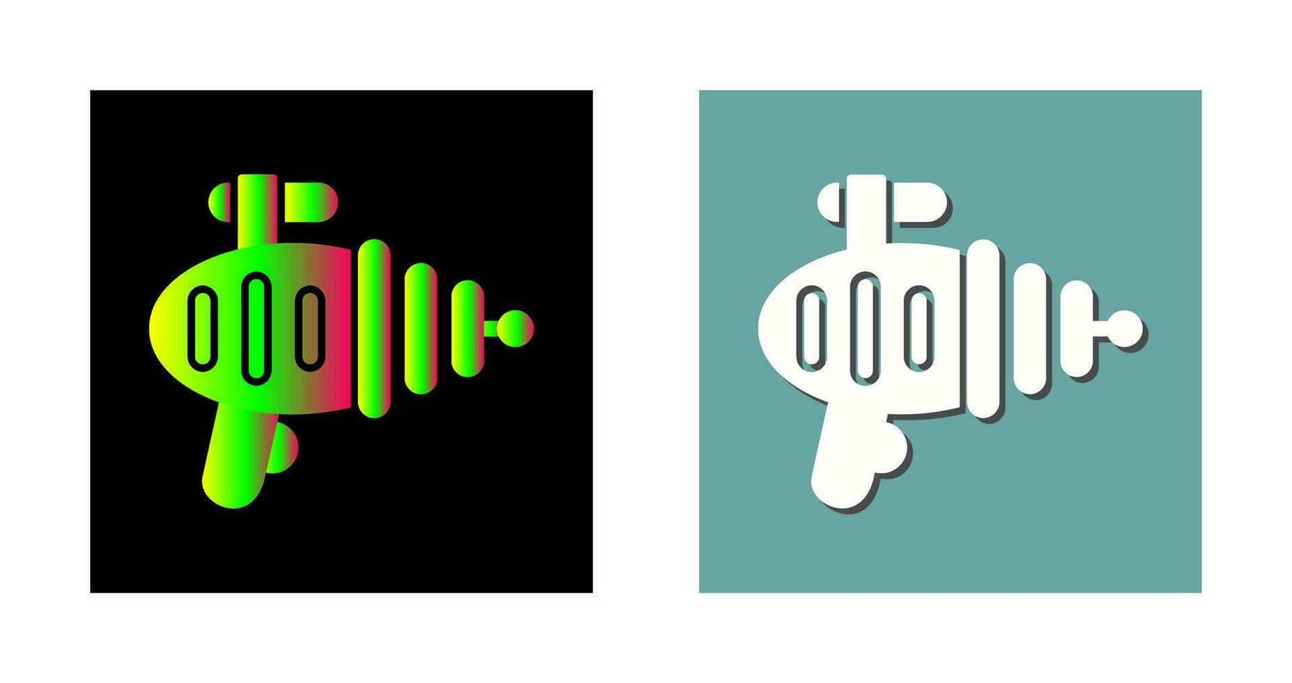 Laser Gun Vector Icon