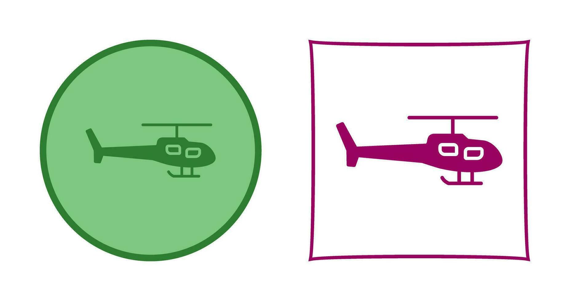 Helicopter Vector Icon