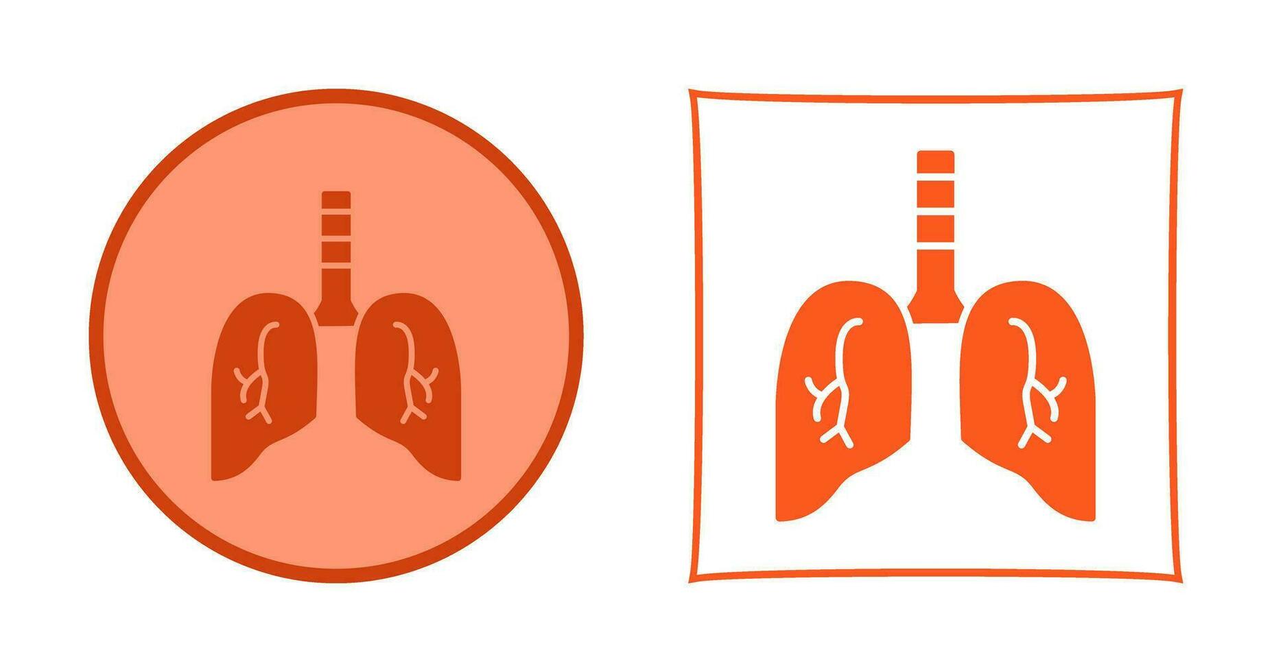 Lung Vector Icon