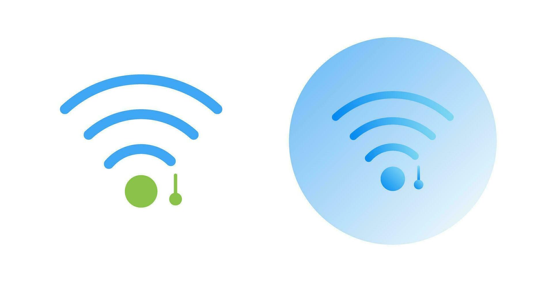 Unique WiFi Sign Vector Icon
