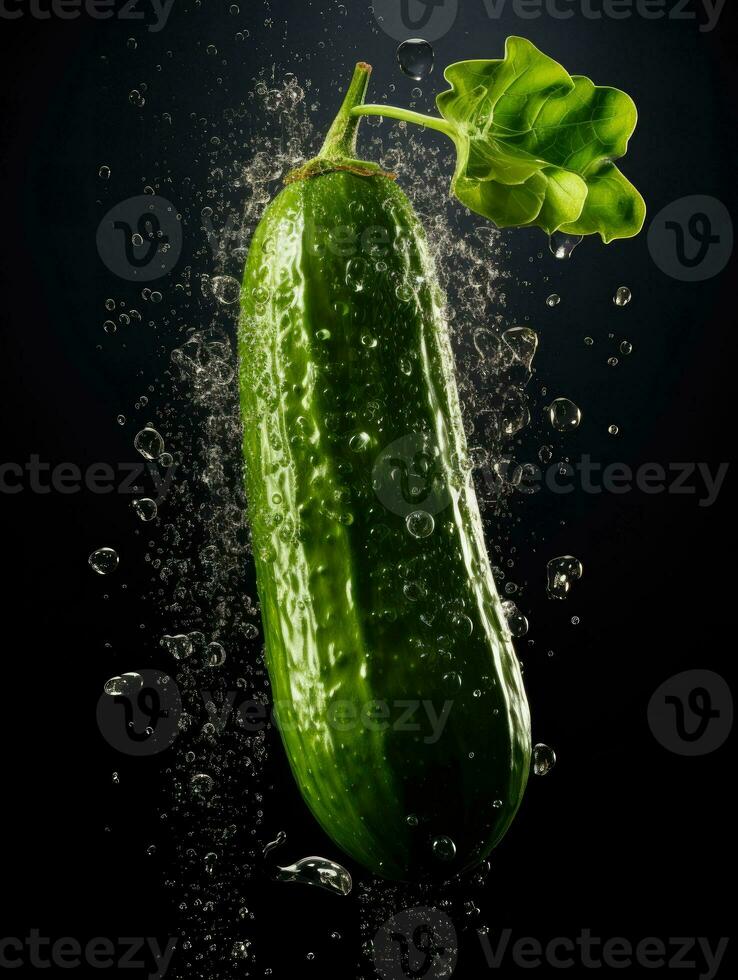AI Generative a photo of cucumber