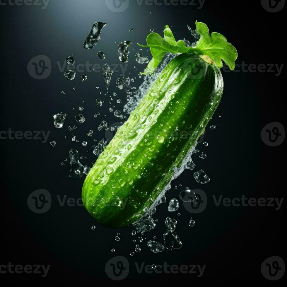 AI Generative a photo of cucumber