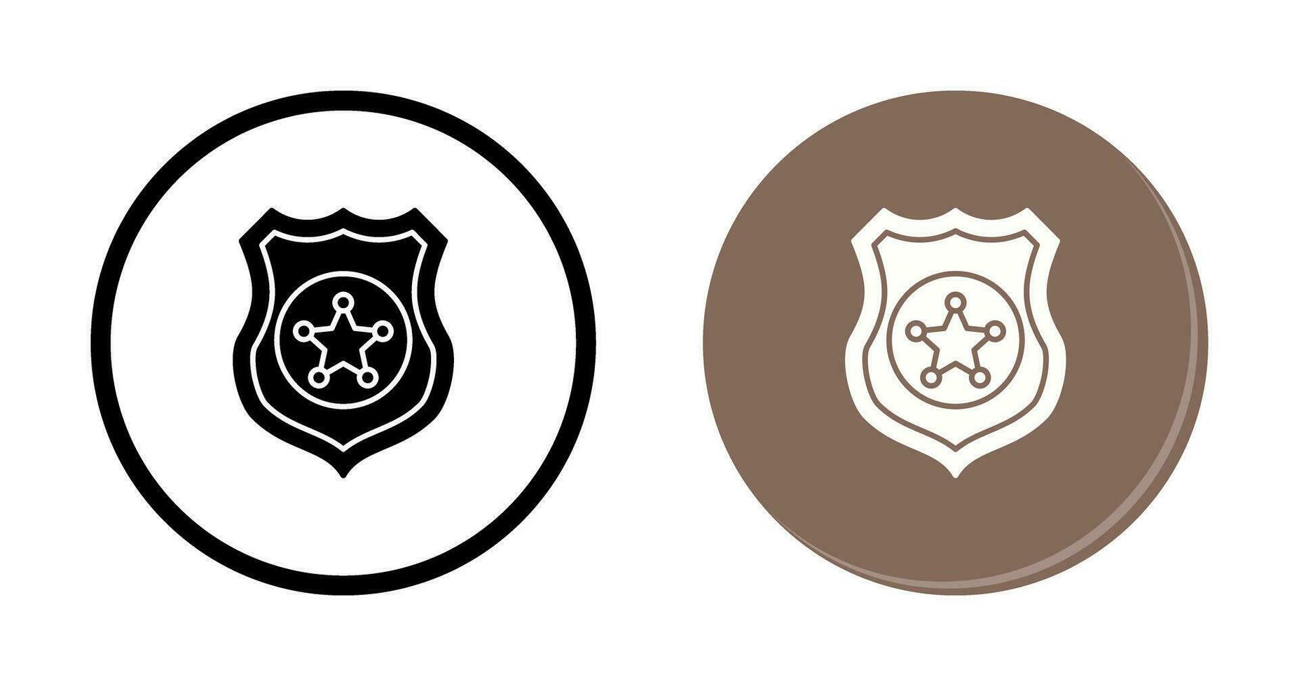Police shield Vector Icon