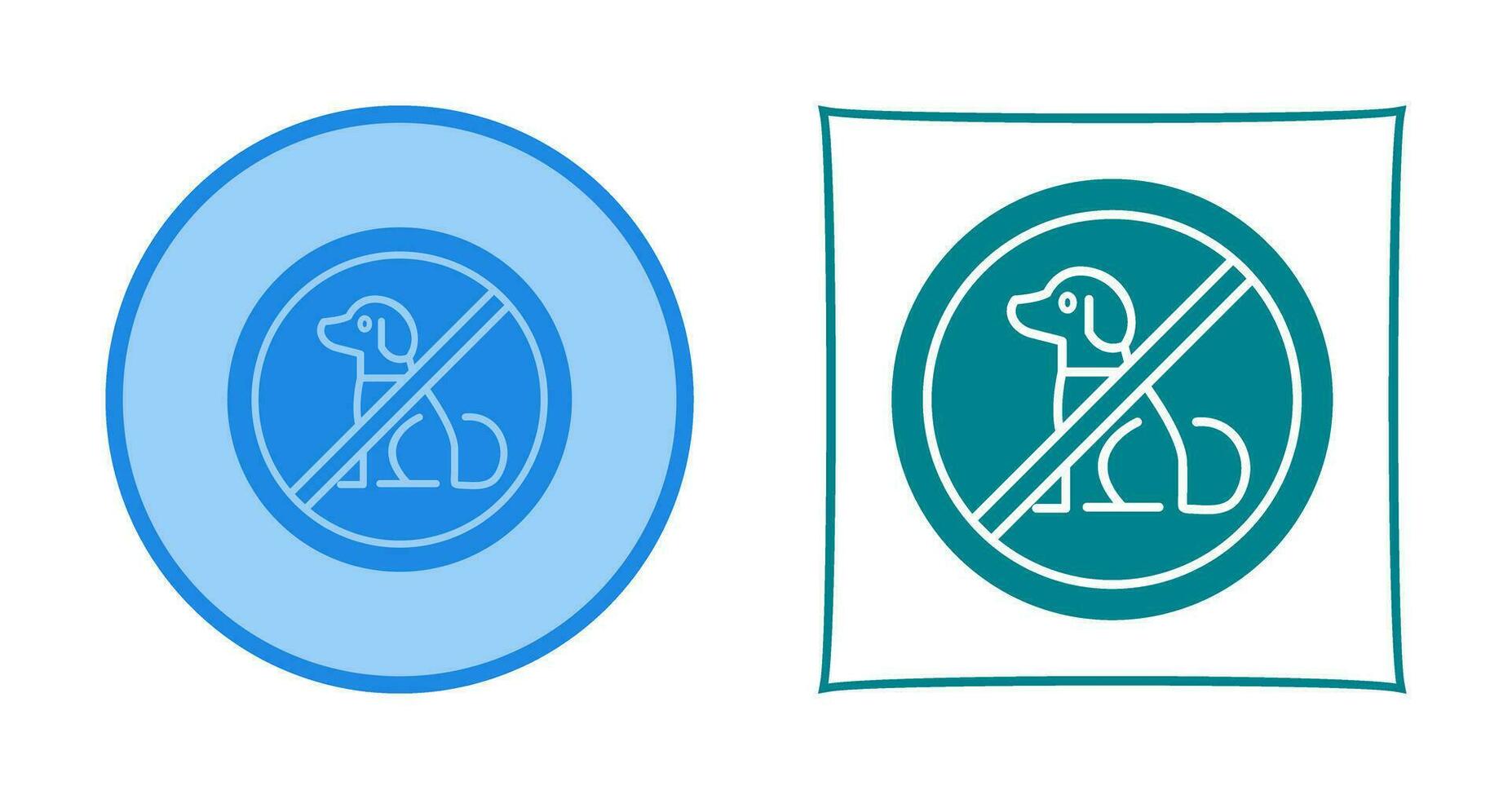 No Pets Vector Icon