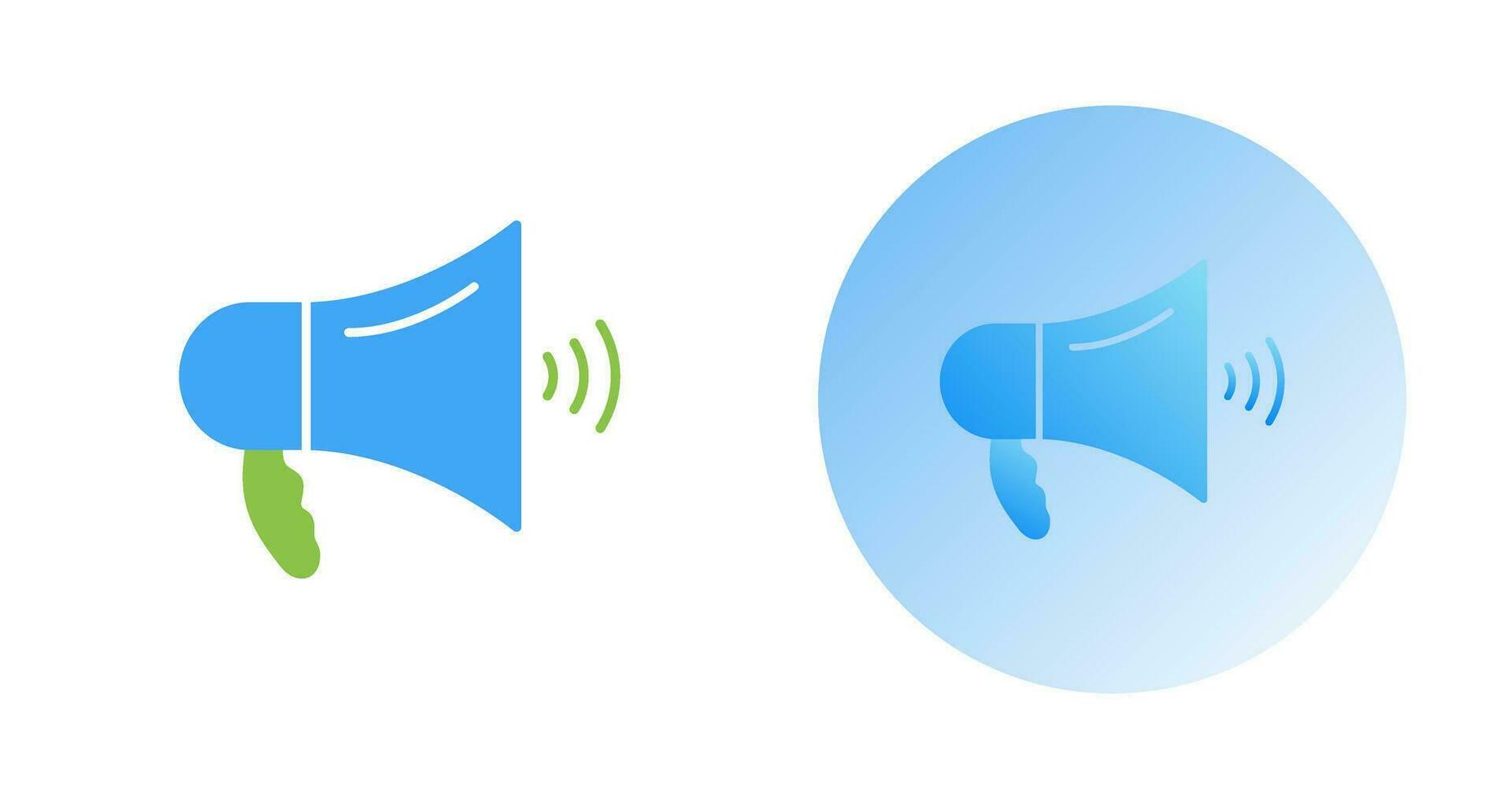Unique Megaphone Vector Icon