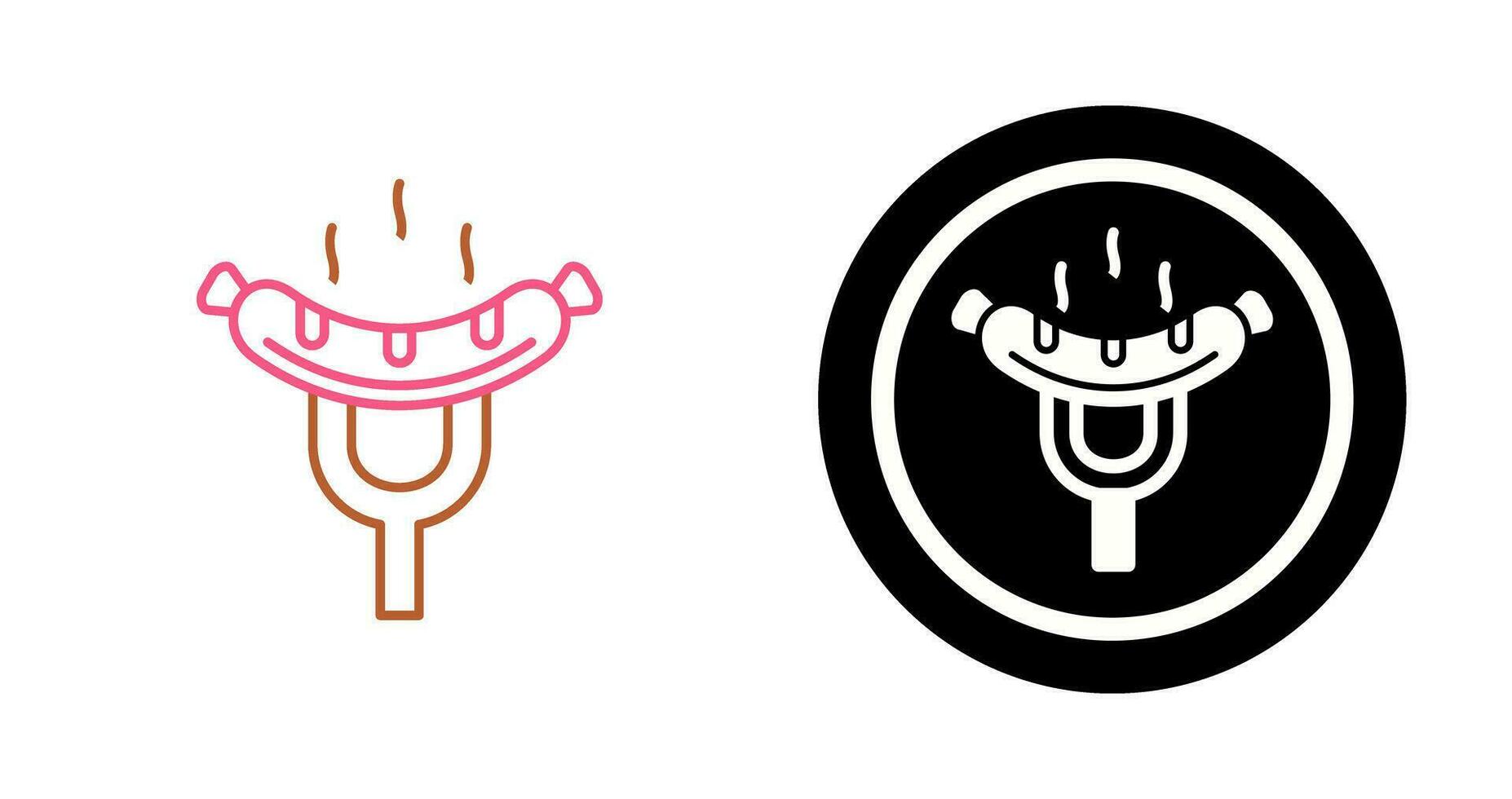 Sausage Vector Icon