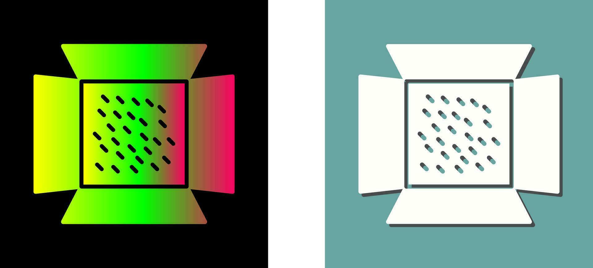 Unique Lights Vector Icon