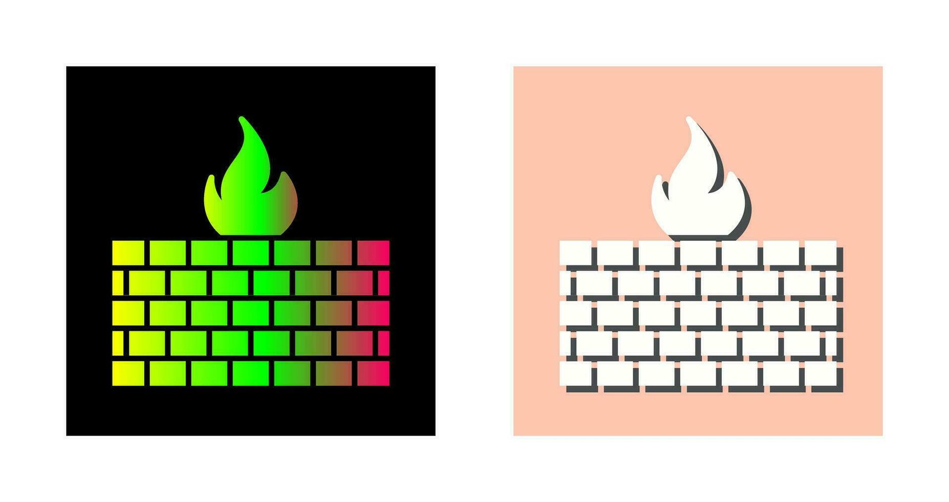 Firewall Vector Icon