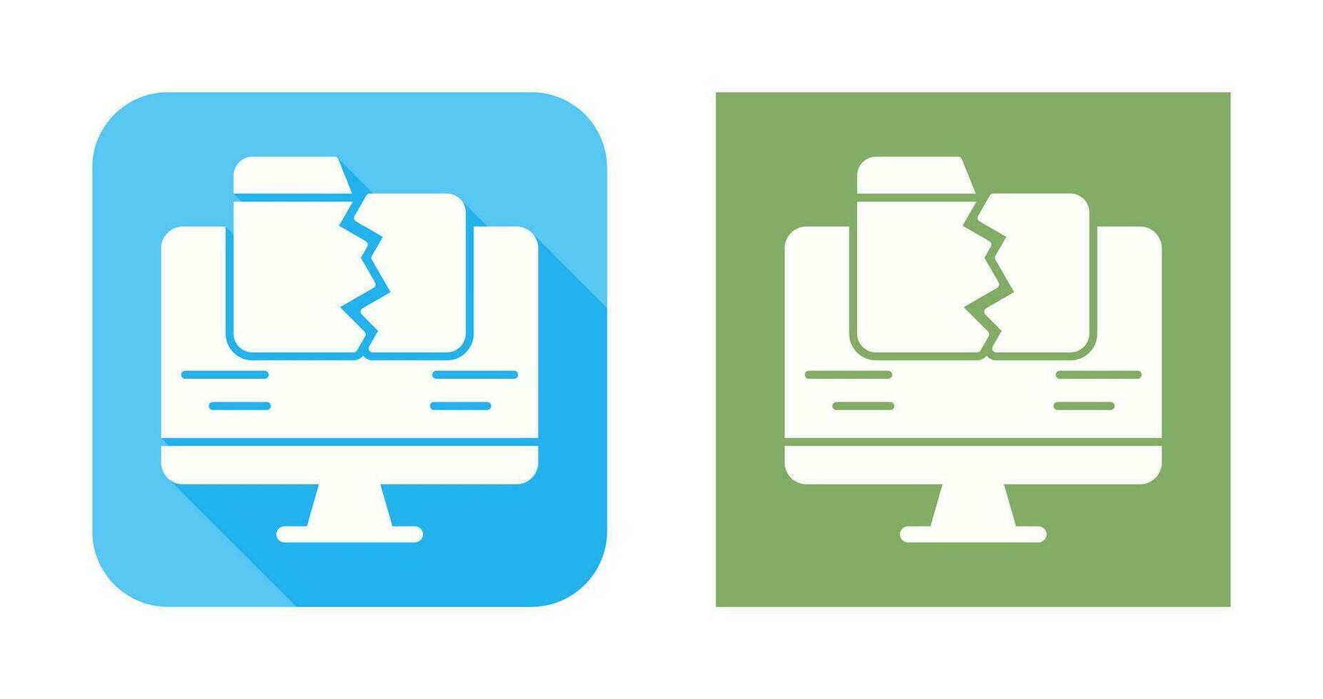Data Loss Vector Icon