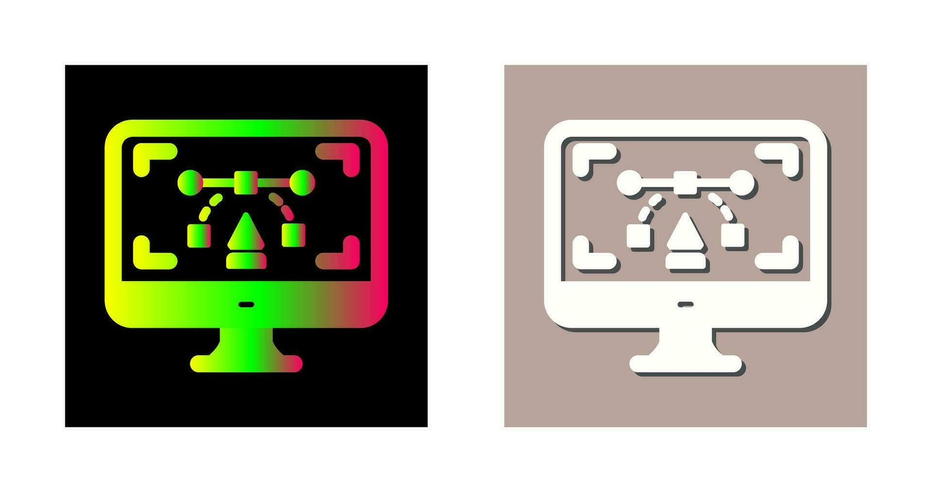 Desktop Vector Icon