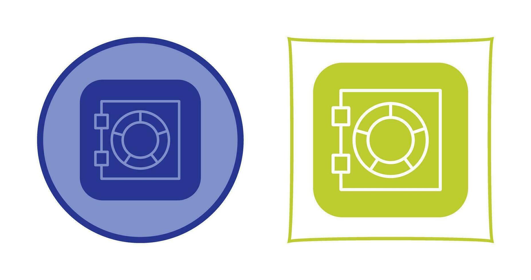 Safe Box Vector Icon