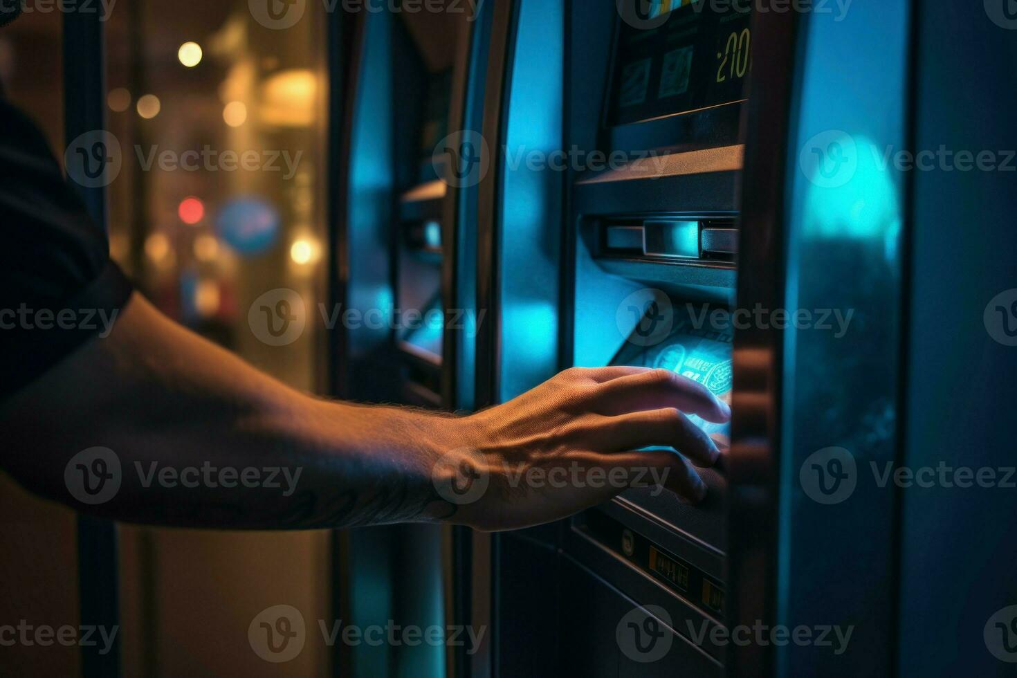 Gripping Hands using atm. Generate Ai photo