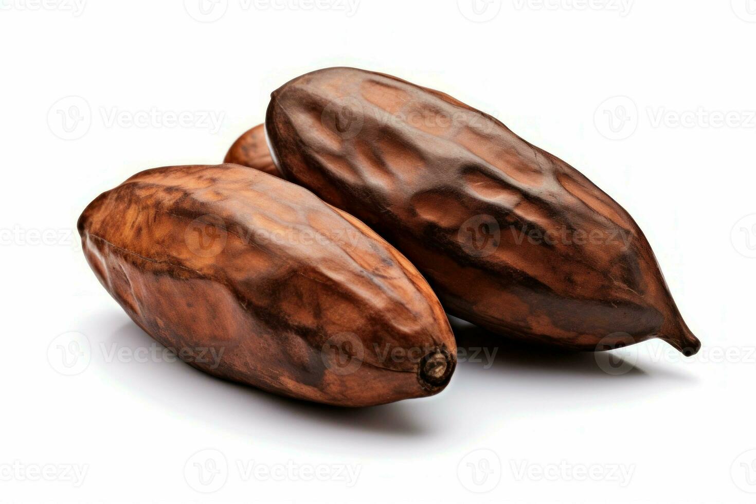 Cocoa bean. Generate Ai photo