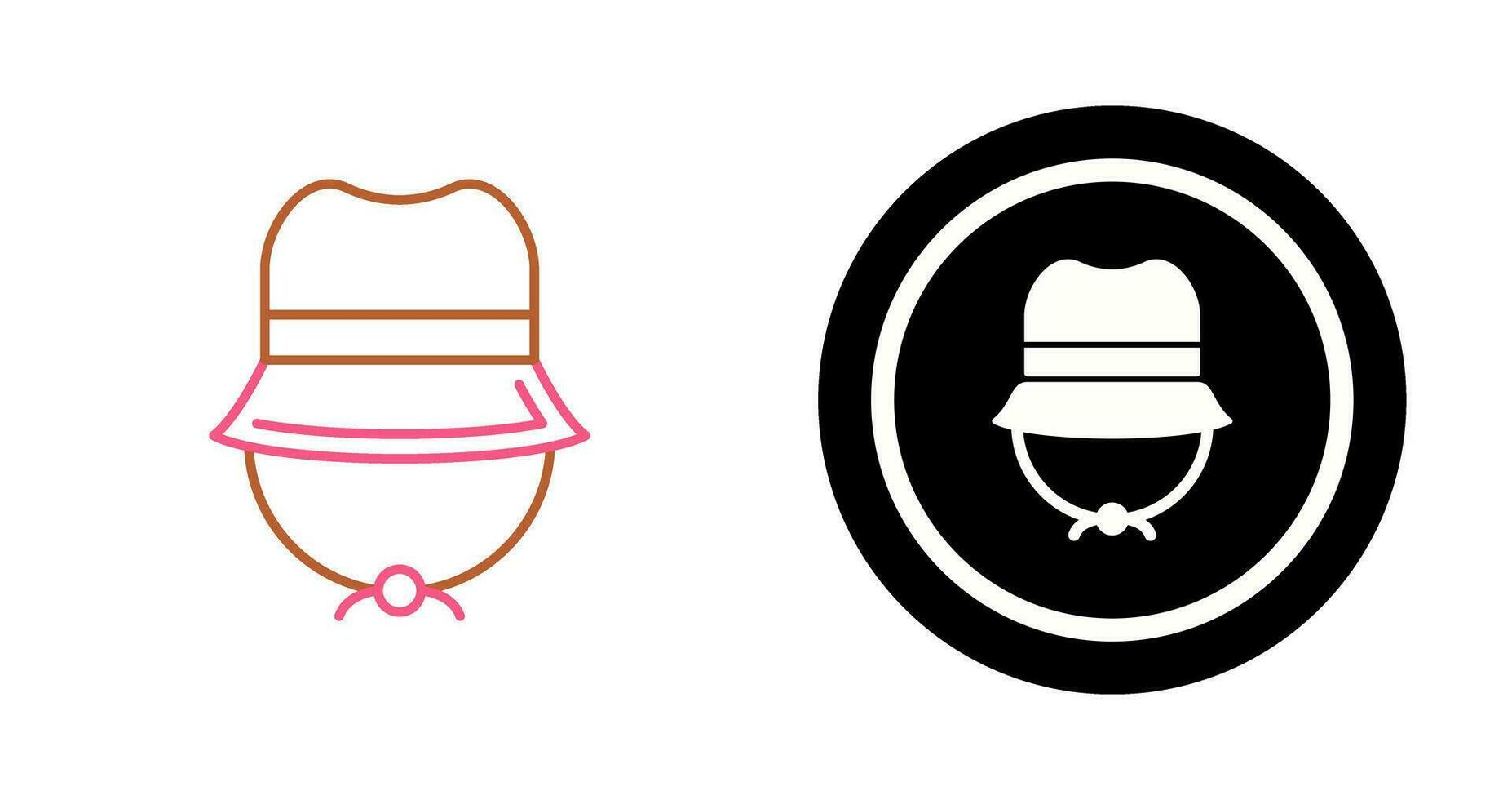 Camping Hat Vector Icon