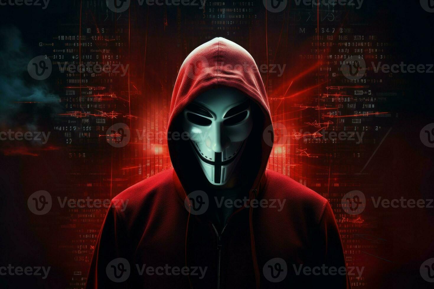 anónimo hacker generar ai foto
