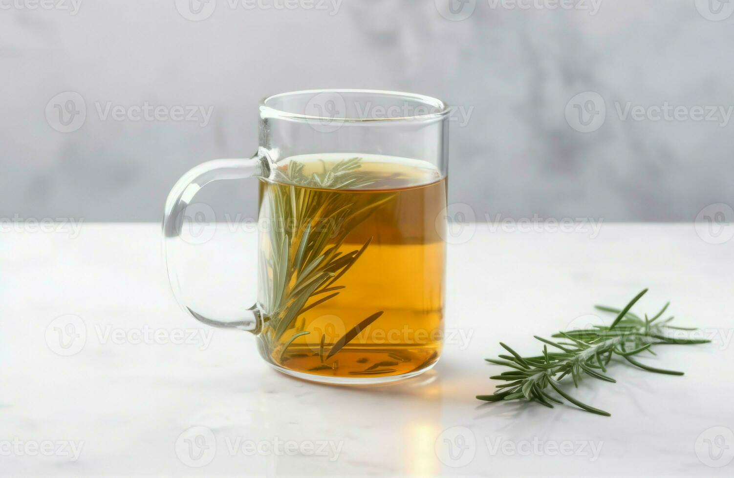 Mug infused tea drink. Generate Ai photo
