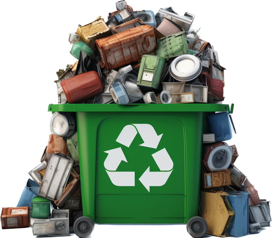 recyceln png mit ai generiert.