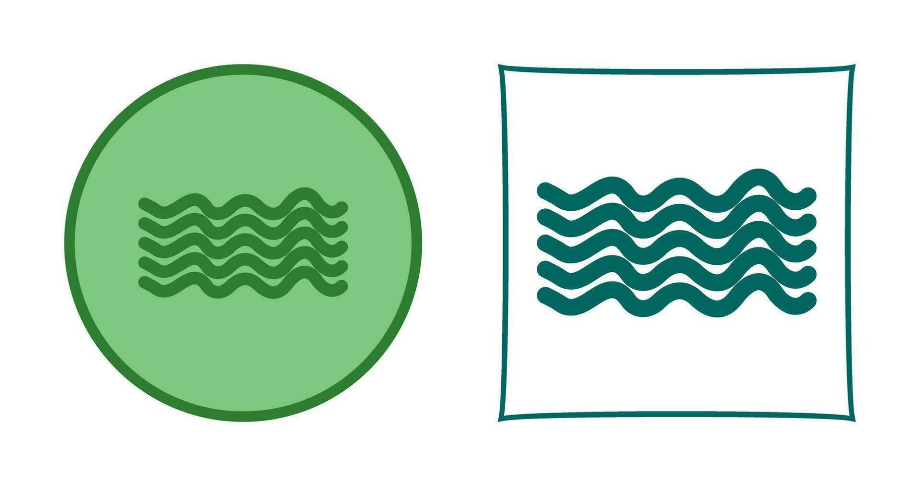 Magnetic Waves Vector Icon