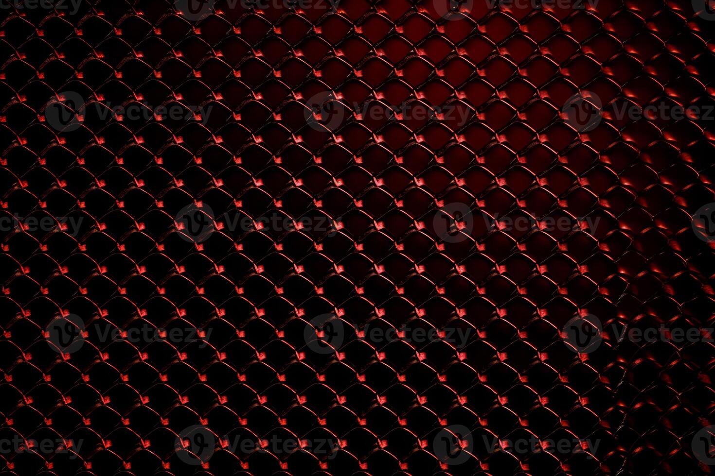 Red grid texture. Generate Ai photo