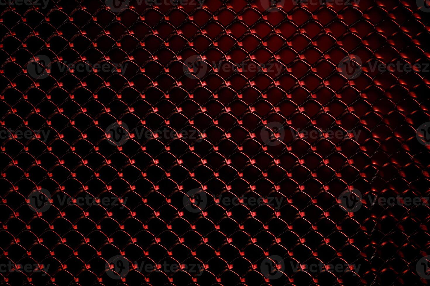 Red grid texture. Generate Ai photo