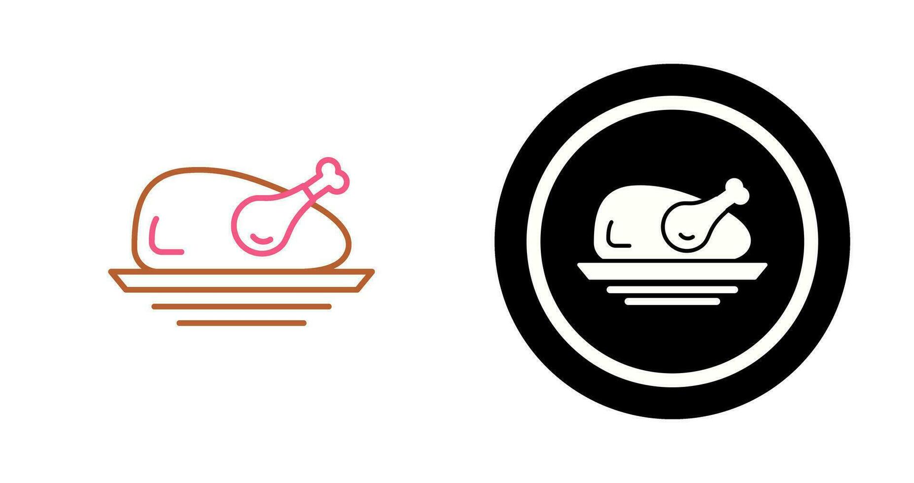 Chicken Vector Icon