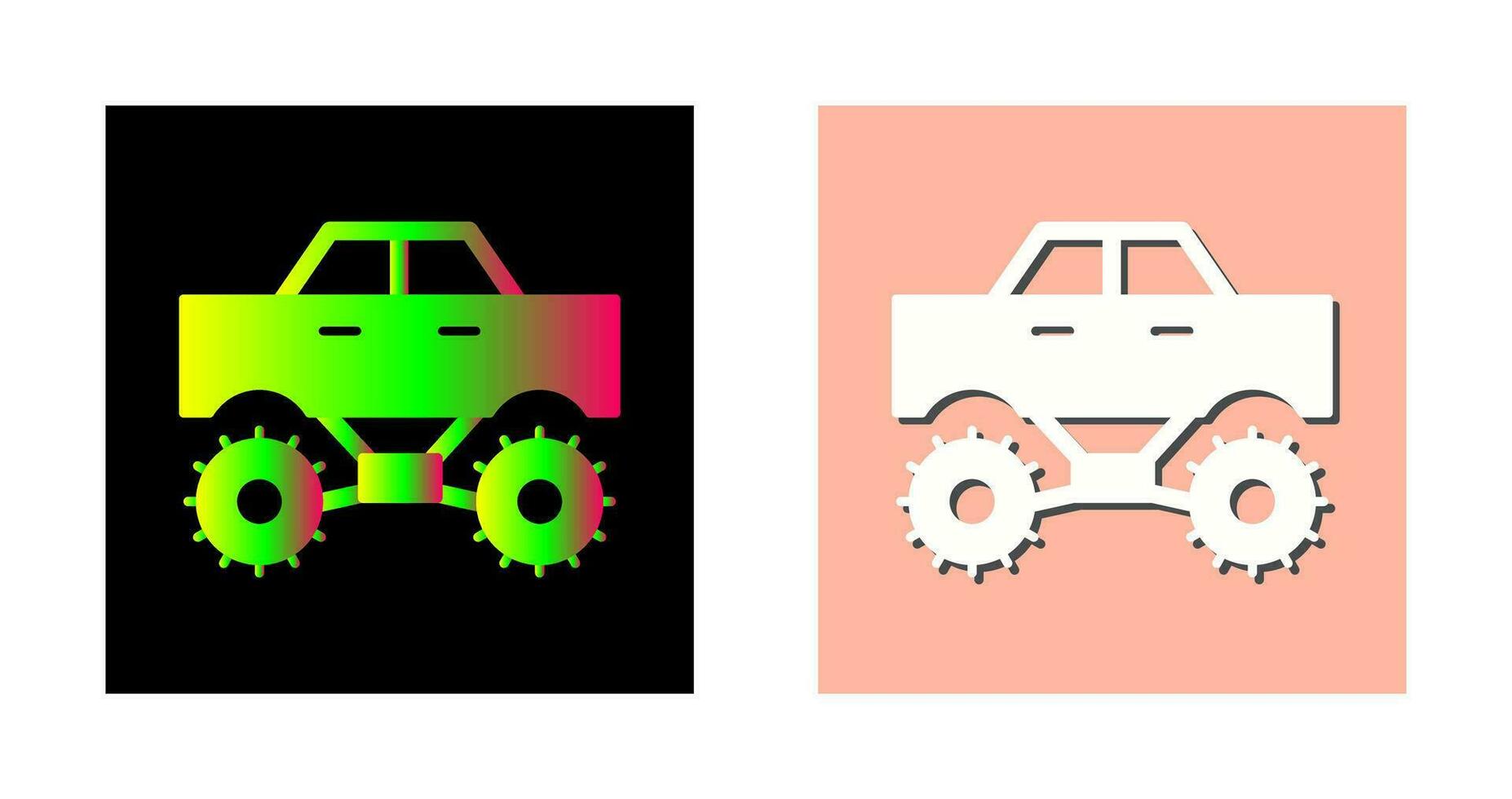 Monster Truck Vector Icon