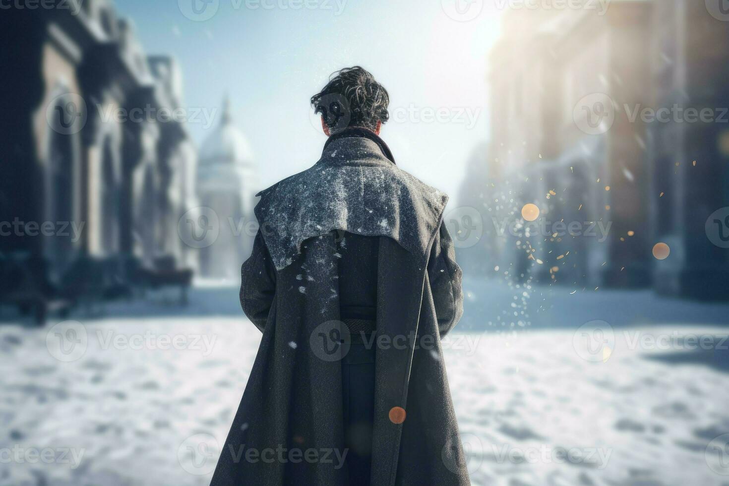 Wizard victorian. Generate Ai photo