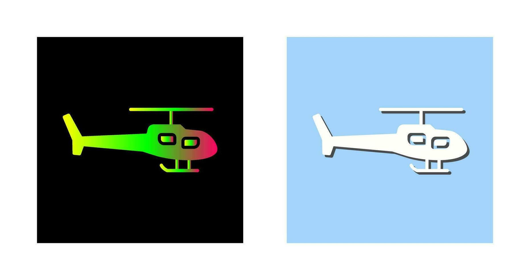 Helicopter Vector Icon