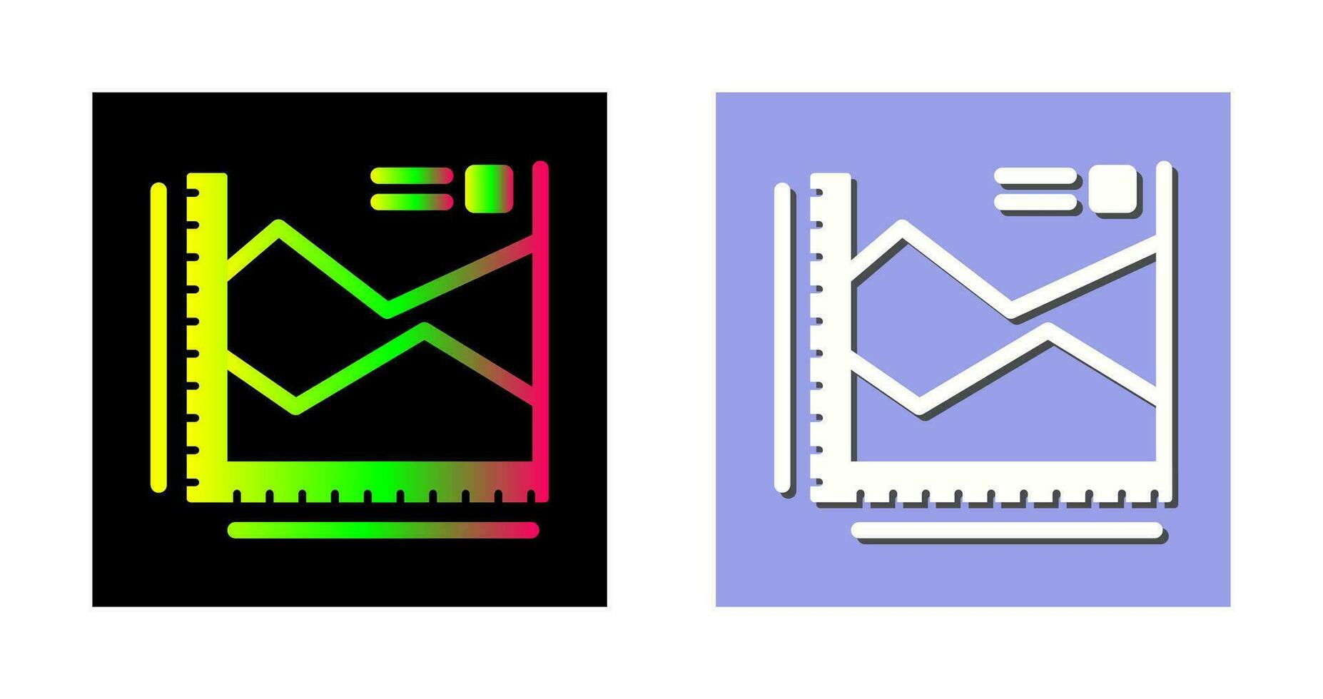 Spline Chart Vector Icon