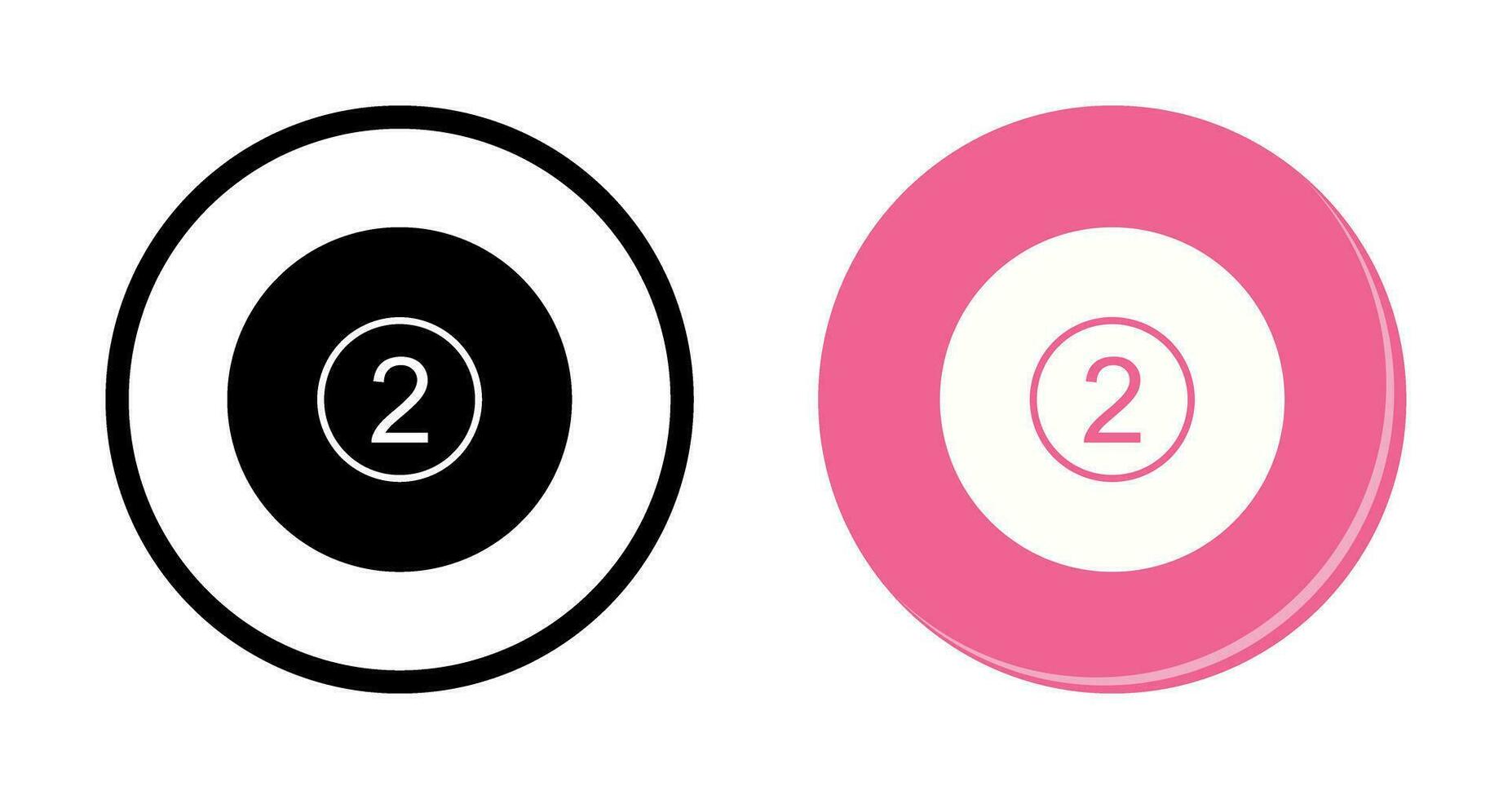 Pool Ball Vector Icon