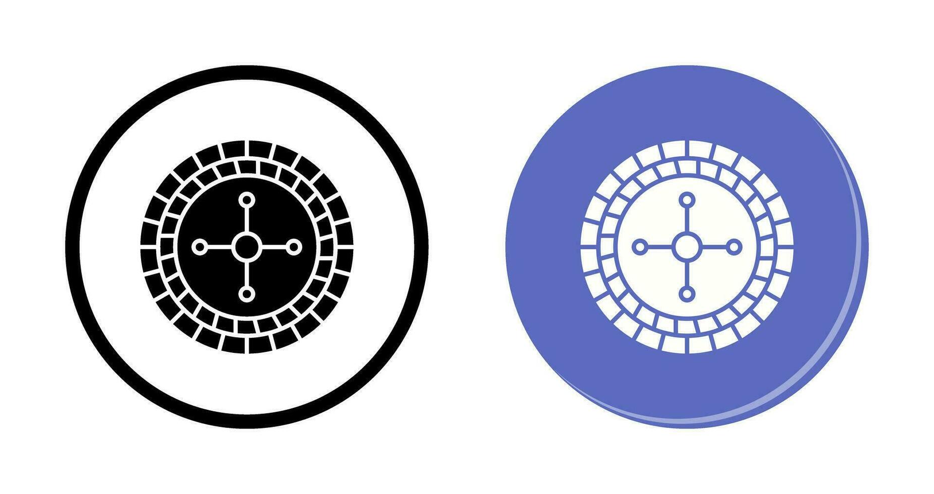 Roulette Vector Icon