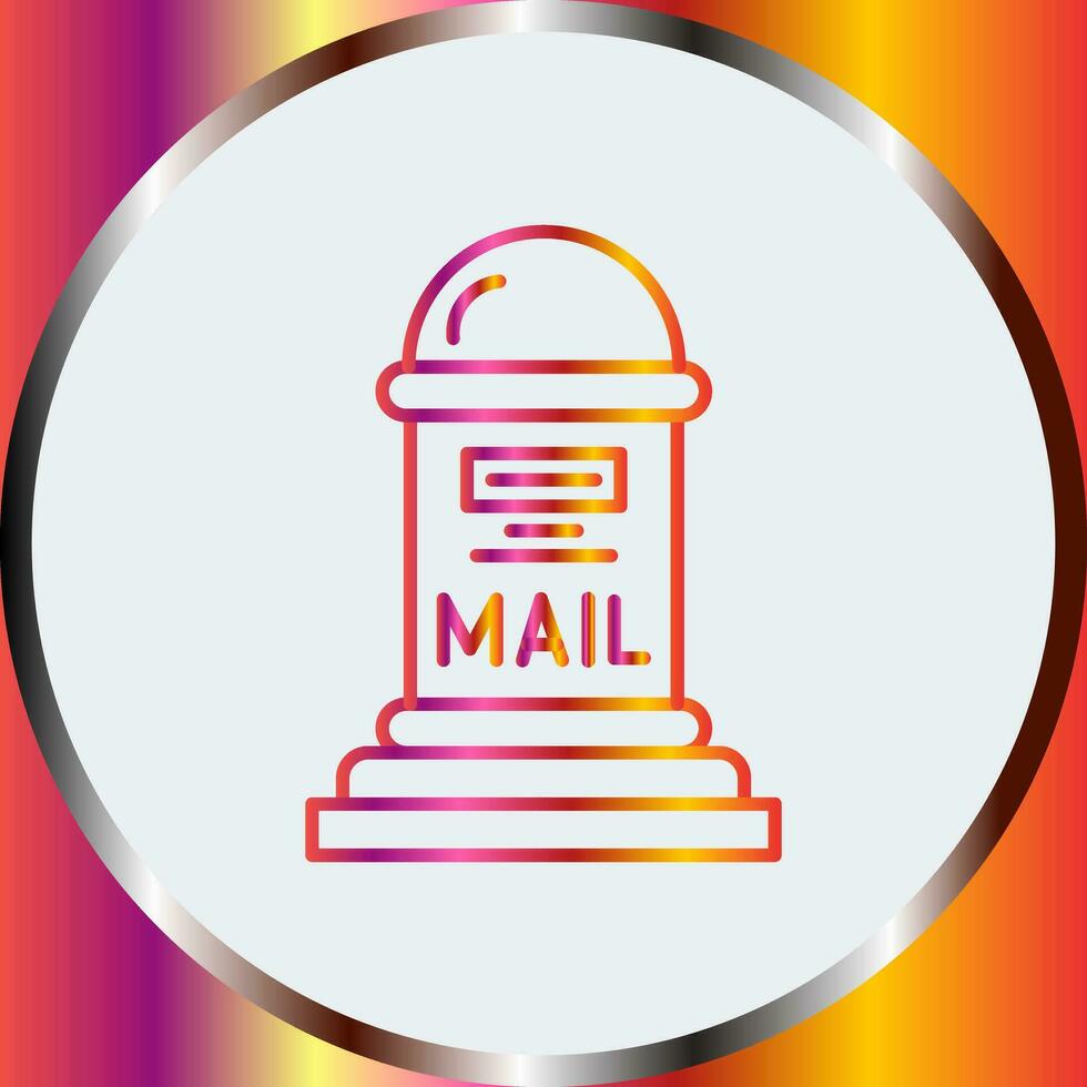 Mail Box Vector Icon