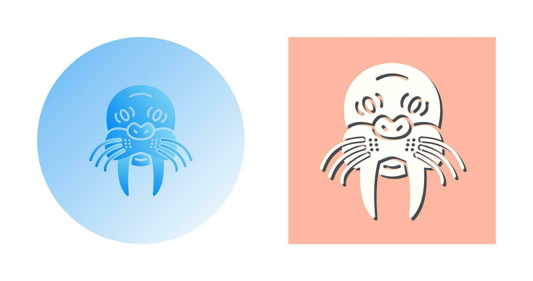 Walrus Vector Icon