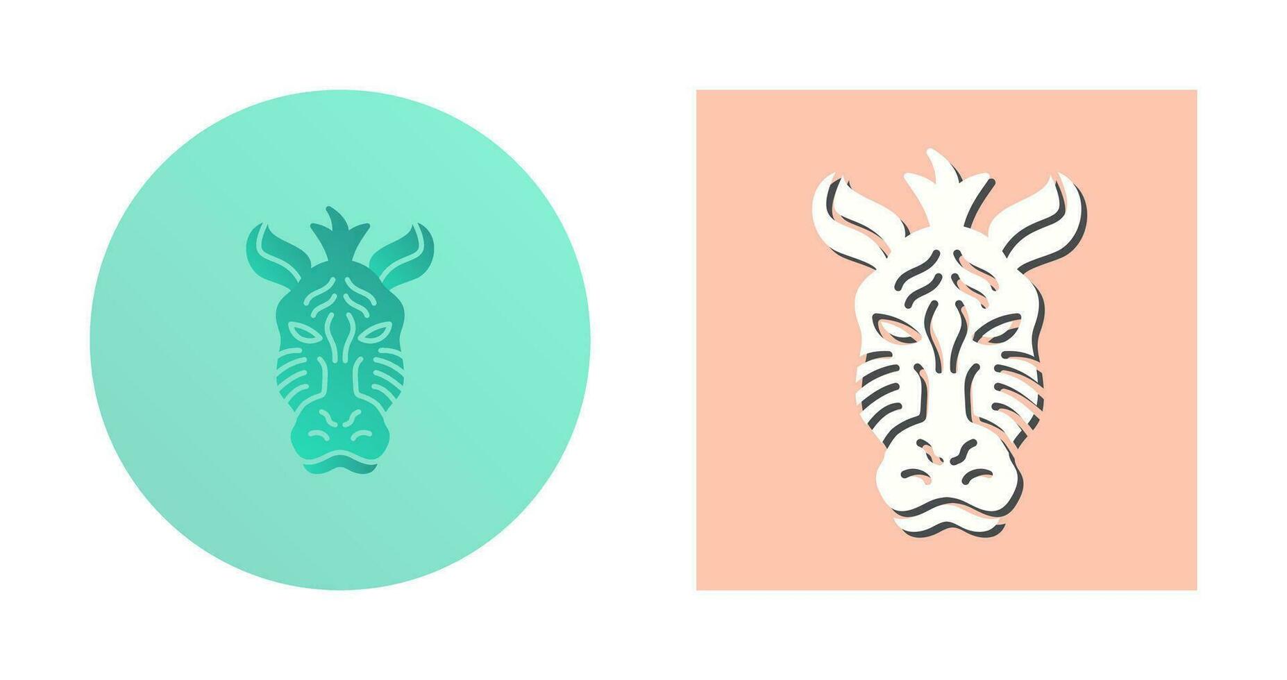 Zebra Vector Icon