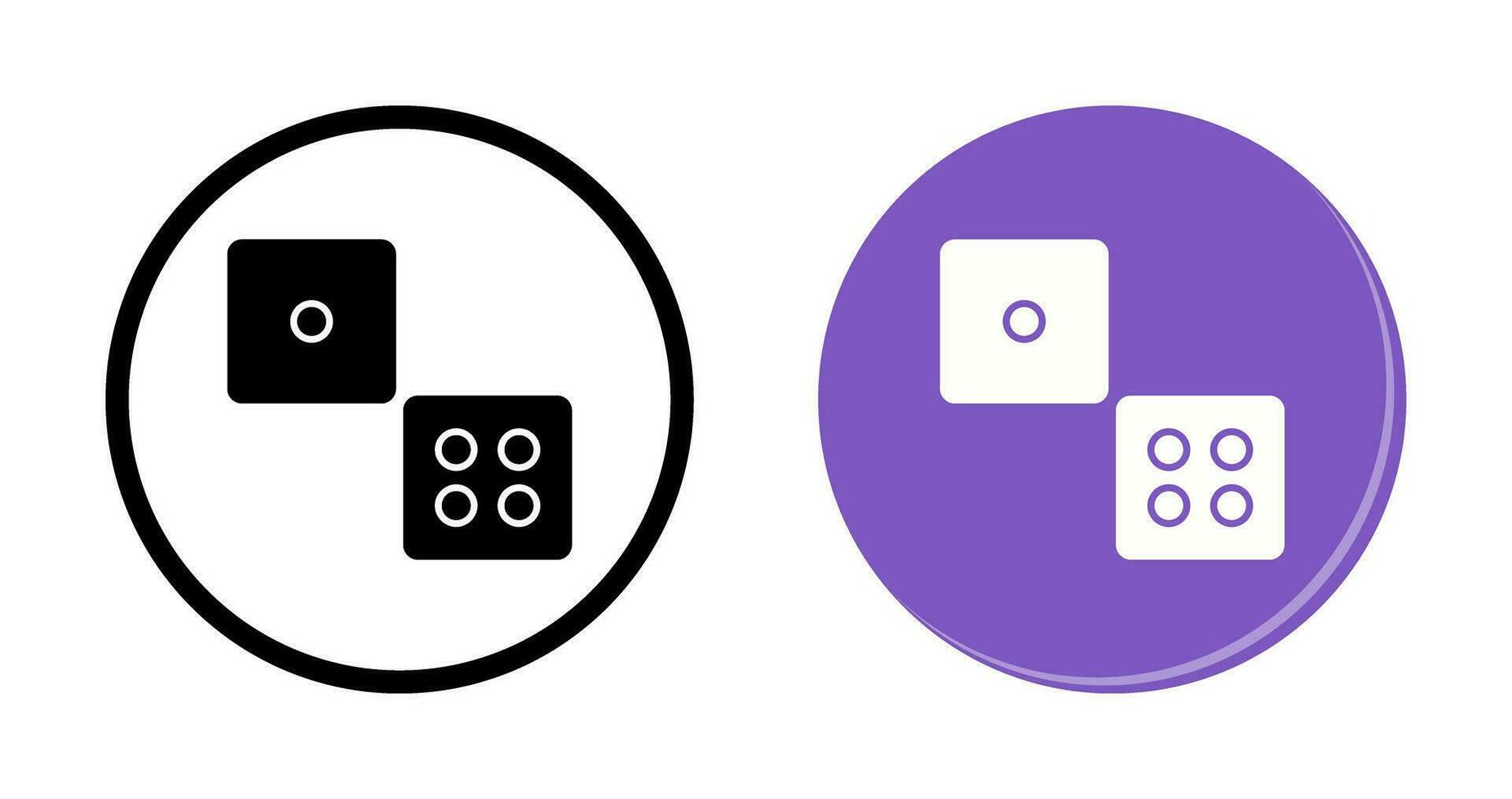 Dice Vector Icon