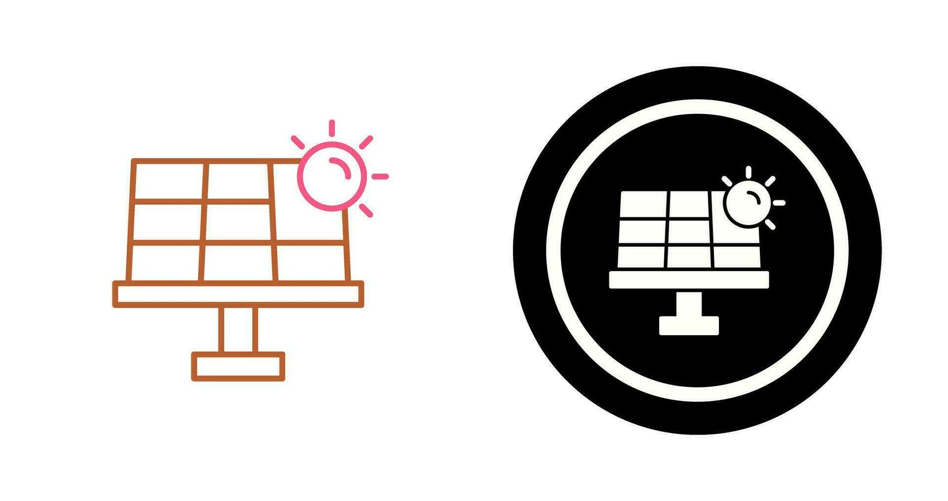 Solar Energy Vector Icon