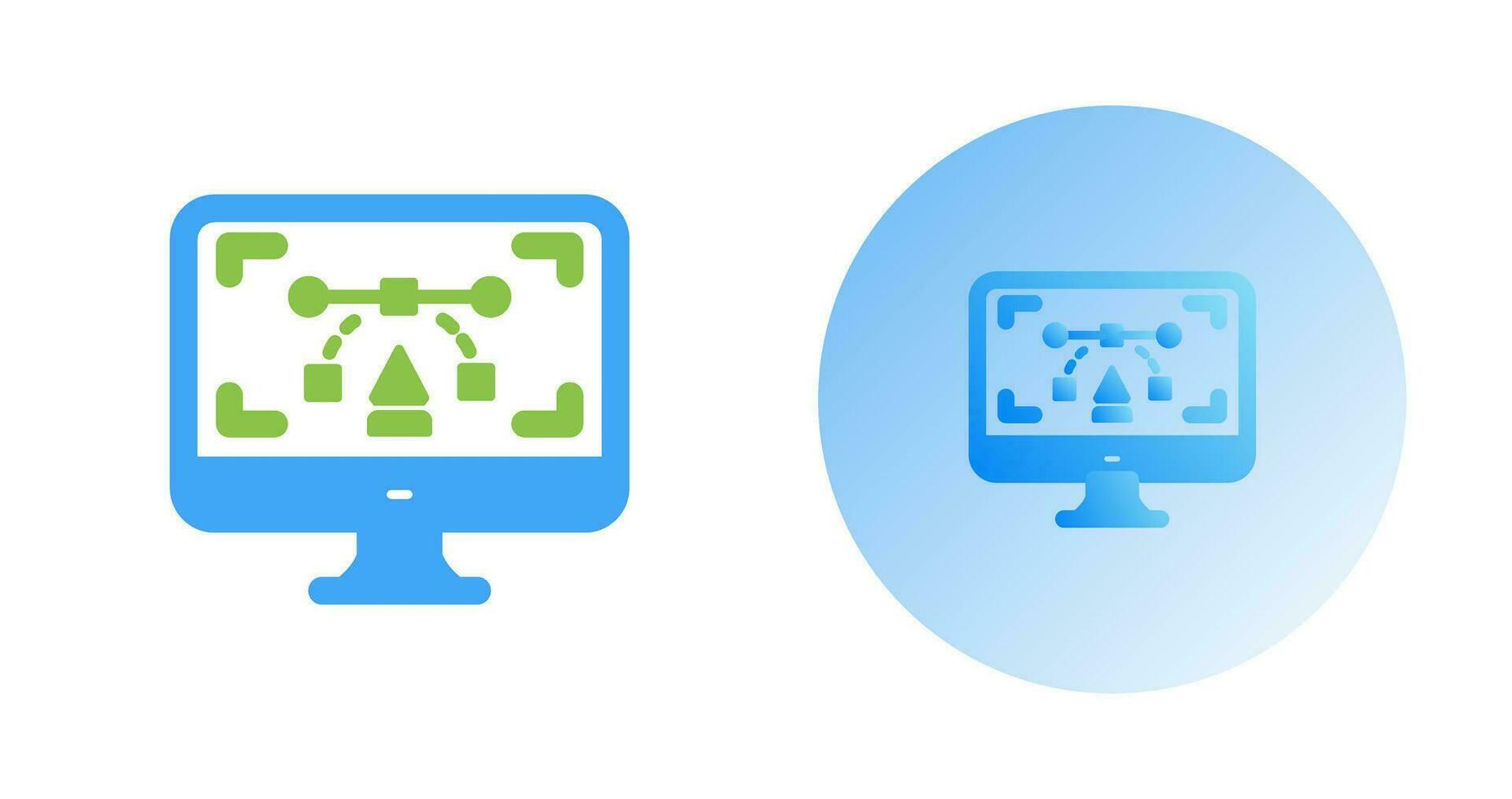 Desktop Vector Icon