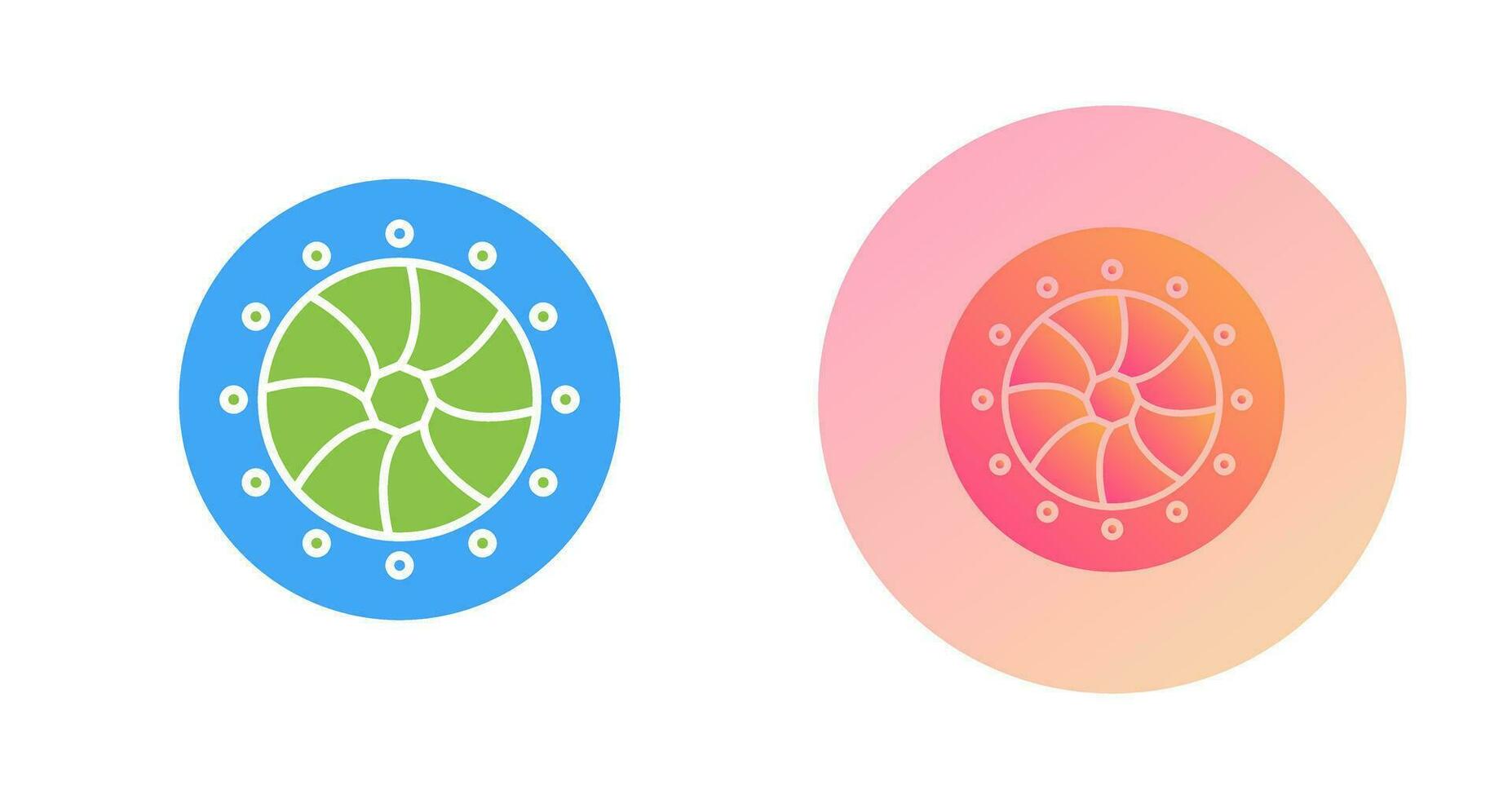 Unique Optical Diaphram Vector Icon