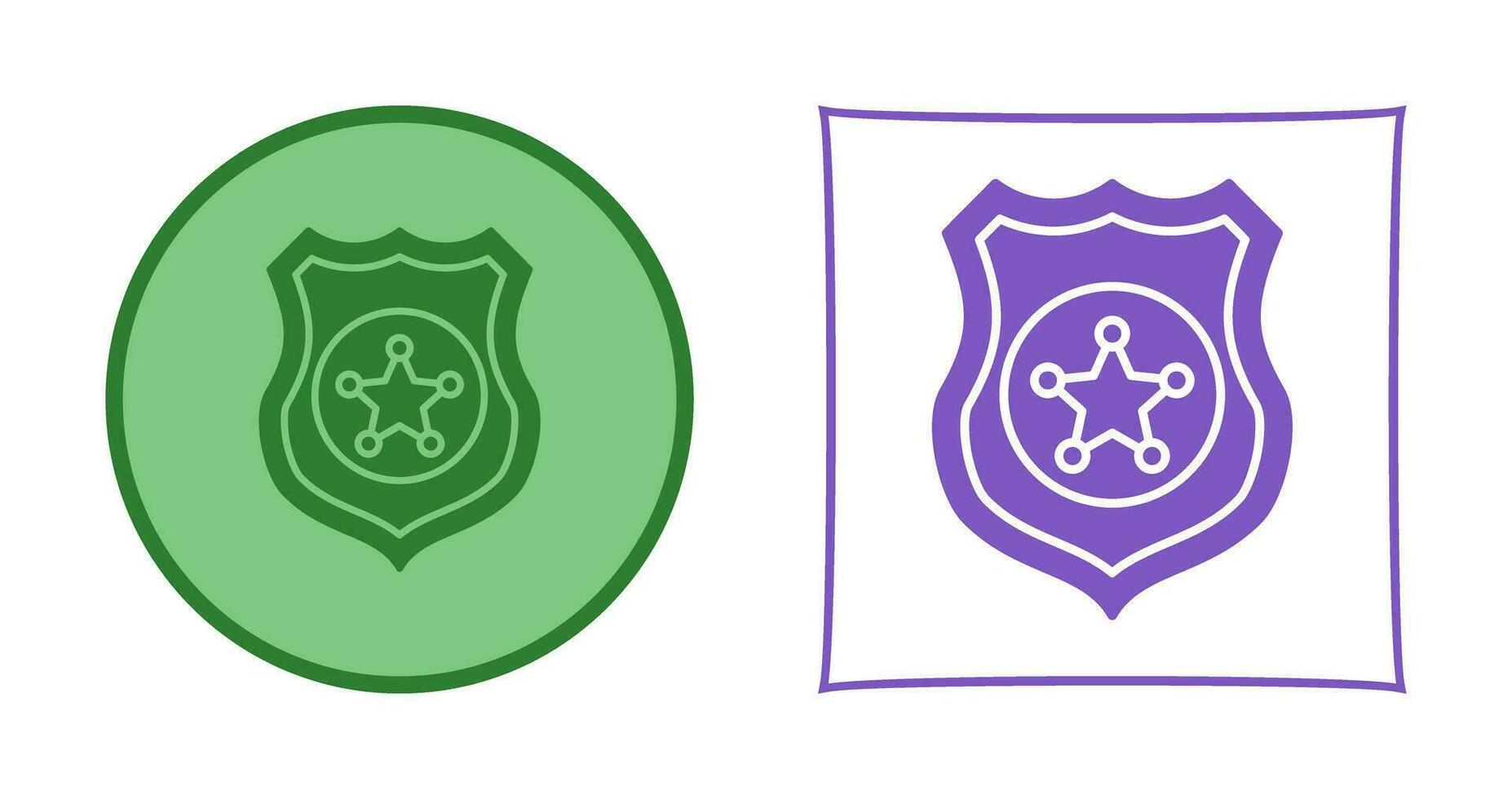 Police shield Vector Icon