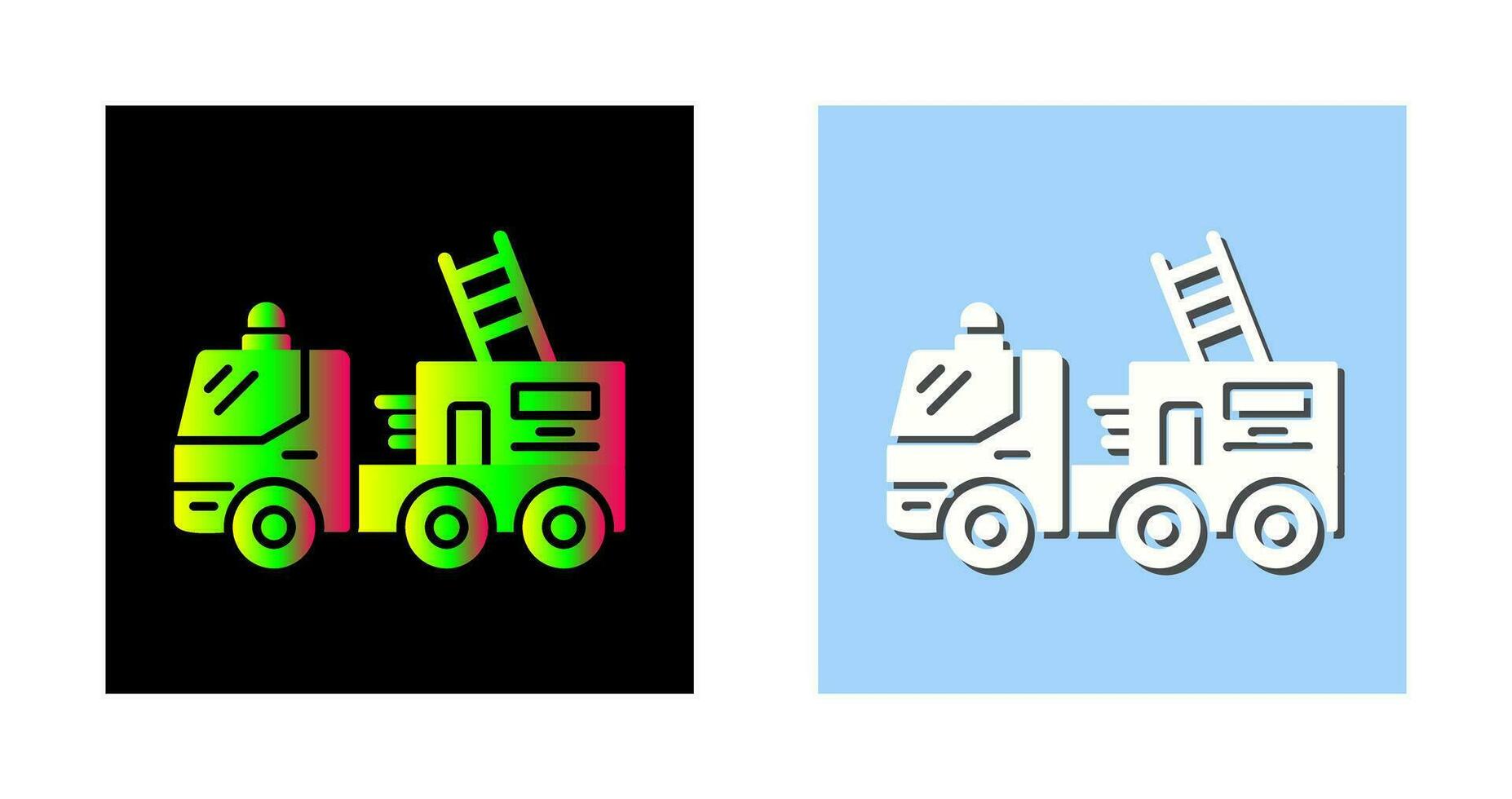 Fire Truck Vector Icon