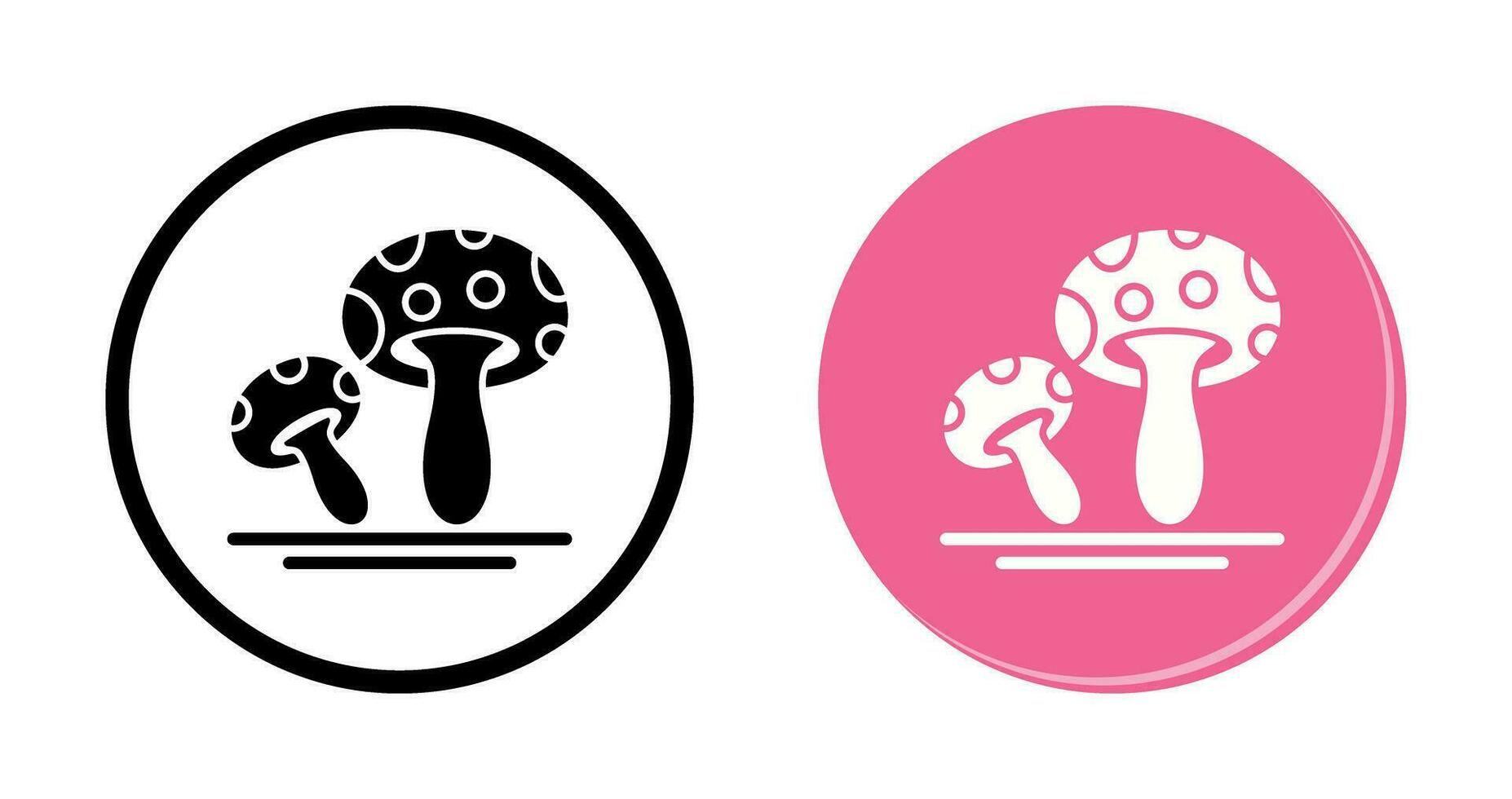 Mushroom Vector Icon