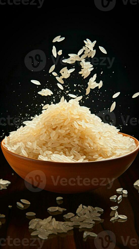 AI Generative a photo of rice