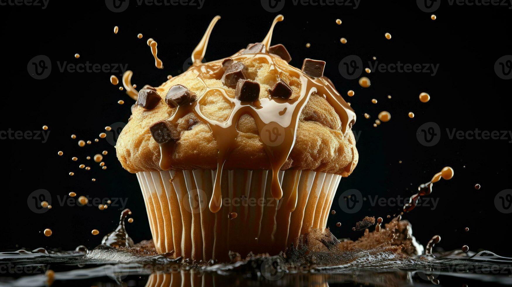AI Generative a photo of muffin
