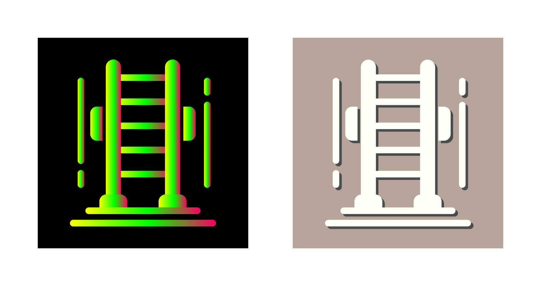 icono de vector de escalera