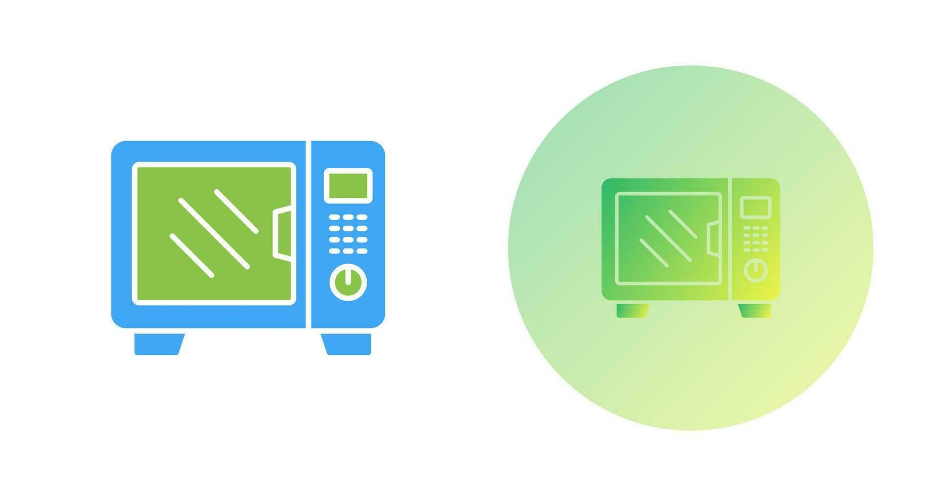 Microwave Vector Icon