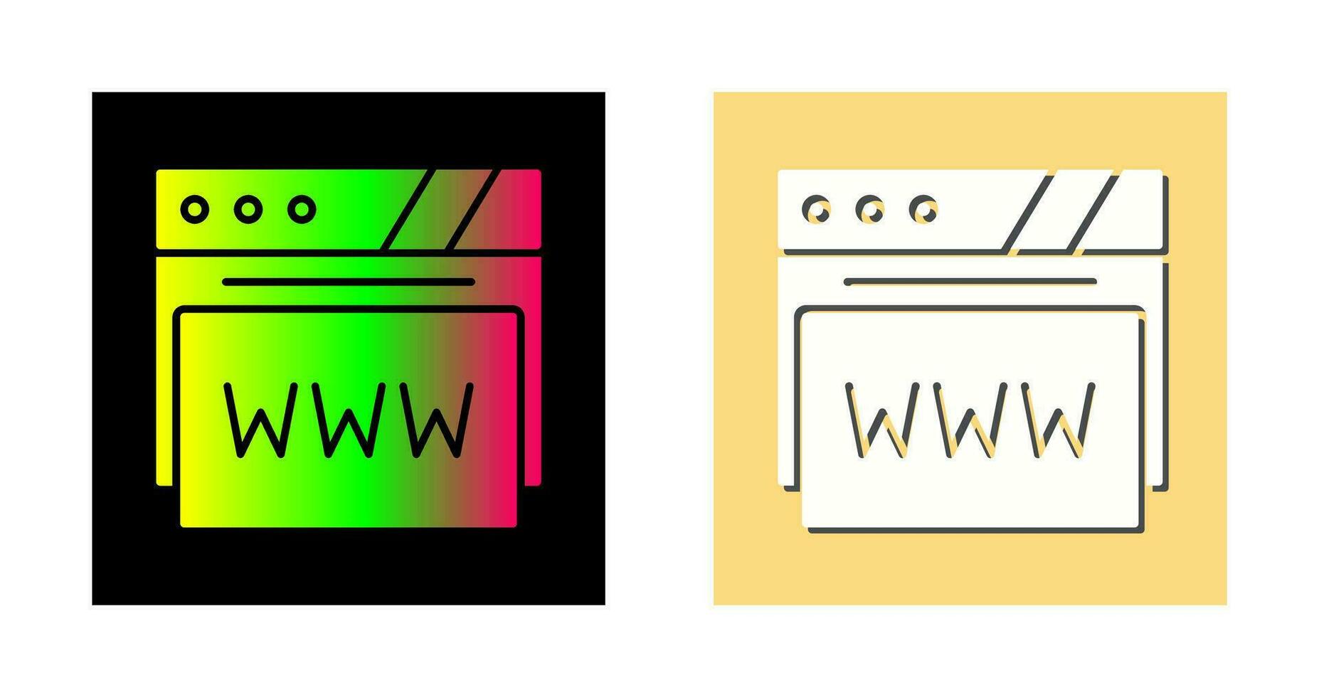 Web Browser Vector Icon