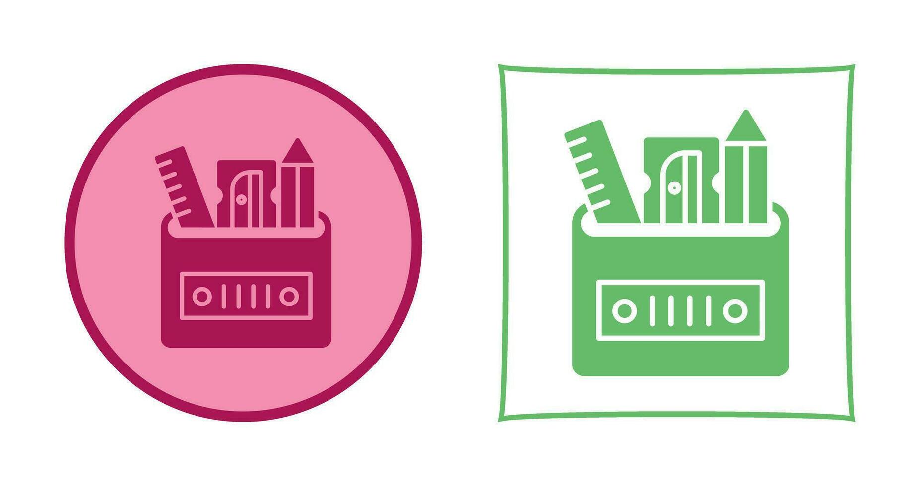 Stationery Vector Icon