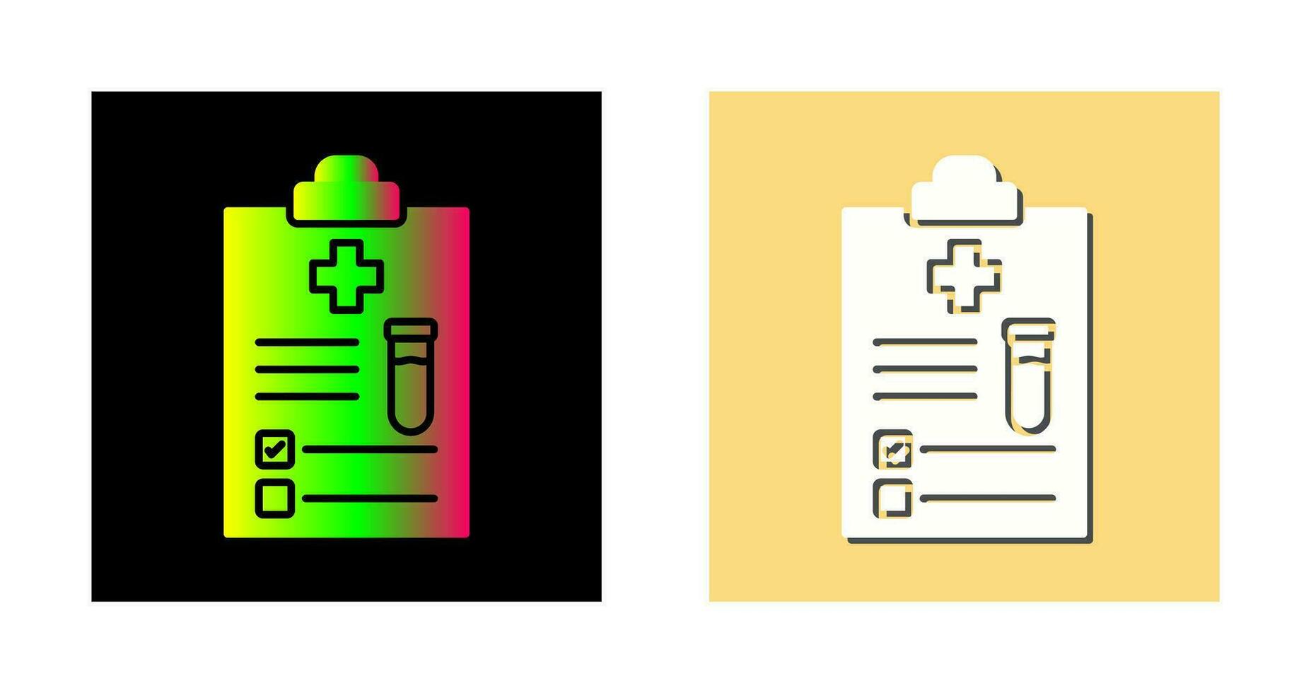Medical Report Vector Icon