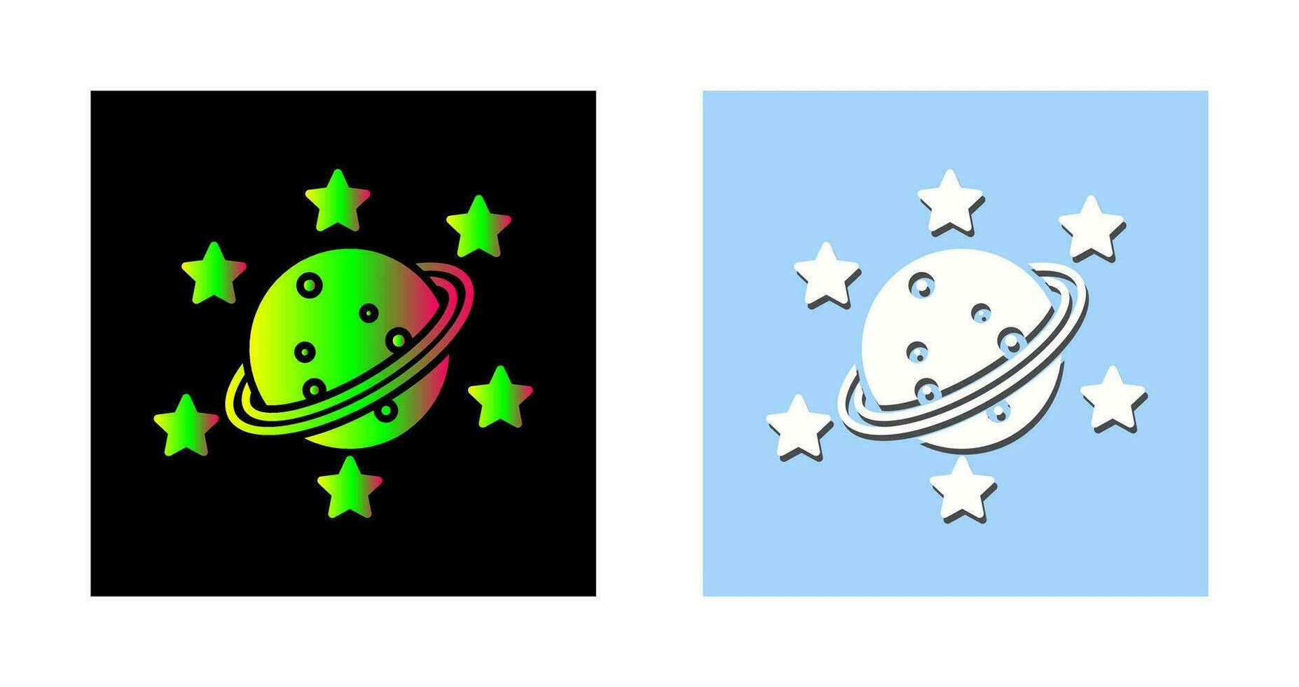 Saturn Vector Icon