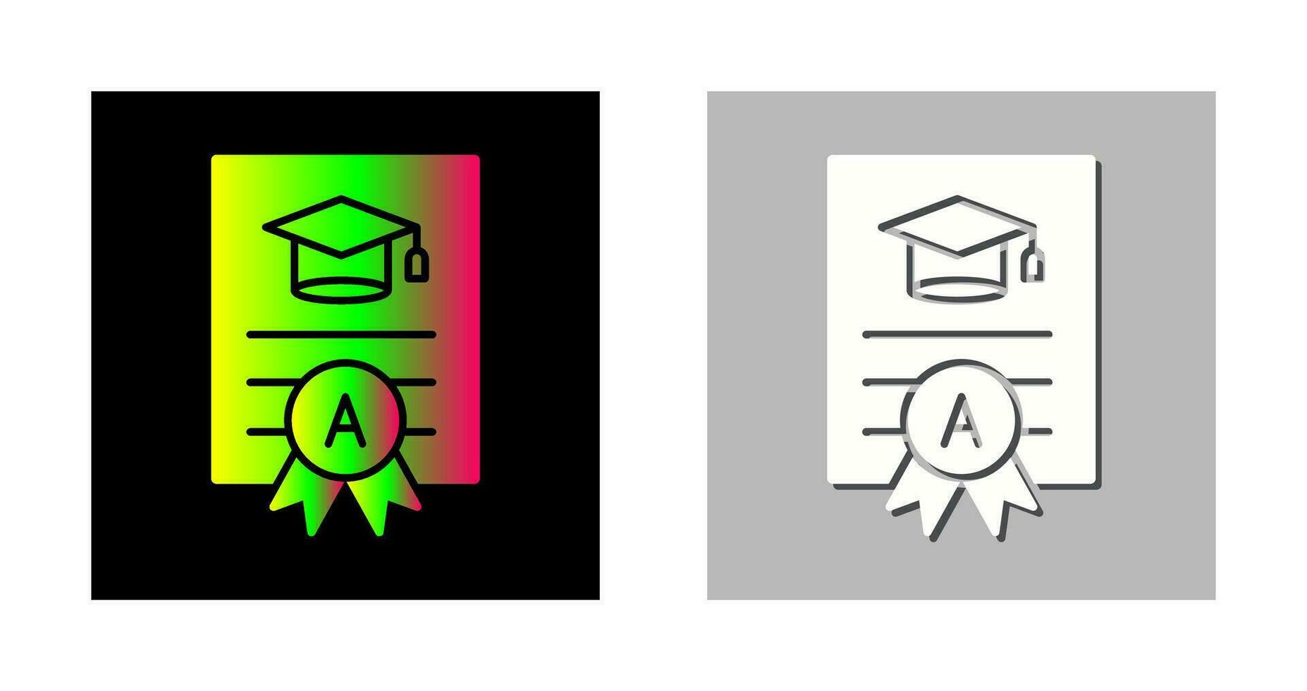 Report Card Vector Icon